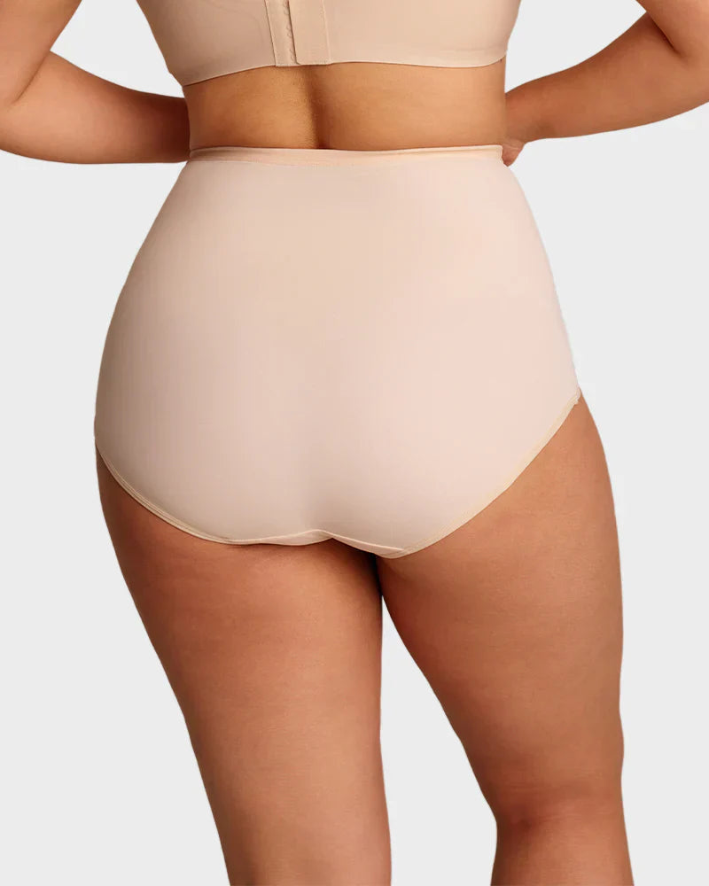 Limited sale 70% OFF🌸Last Day-Buy 1 Get 3 Packs✨Plus-Size High-Waist Cross Tummy Control Panties