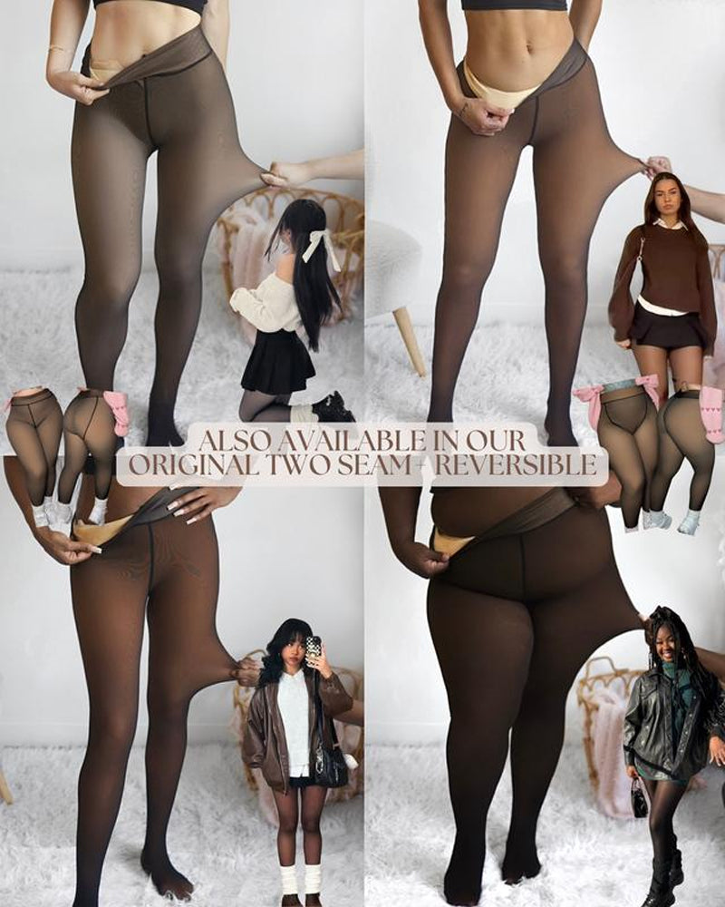 🔥LAST DAY SALE 50% OFF!!⚡50K+ SOLD!❄️One-Seam Shaping Fleece Leggings✨✨Stay Warm.Look Snatched. 💕