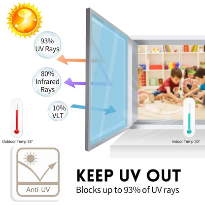 🔥Last Day BUY 2 GET 1 FREE!!💥Privacy Sun Blocking Anti UV Reflective Window Film