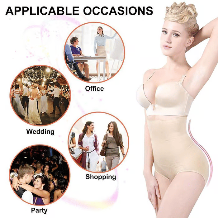 🔥Buy 1 Get 1 Free🔥70% OFF👙High Waist Tummy Control Shapewear Panties
