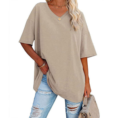 🌷2025 Limited Sale 50% Off🌷Ladies V-Neck T-Shirt🚀Free shipping🚀