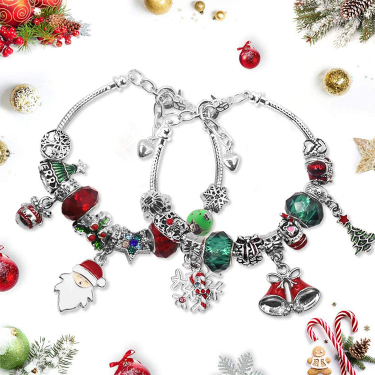 🎅Early Xmas Sale 46% OFF💥DIY 24 Days Christmas Countdown Calendar Bracelets Set