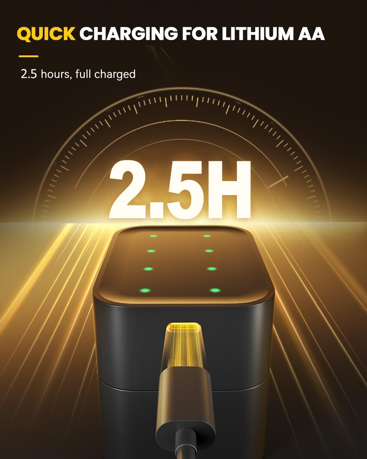 ✨HOT SALE 49% OFF🔋Li-ion Battery with Integrated Charging Storage Box💡Overcharge protection