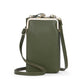 Women Phone Bag Solid Crossbody Bag