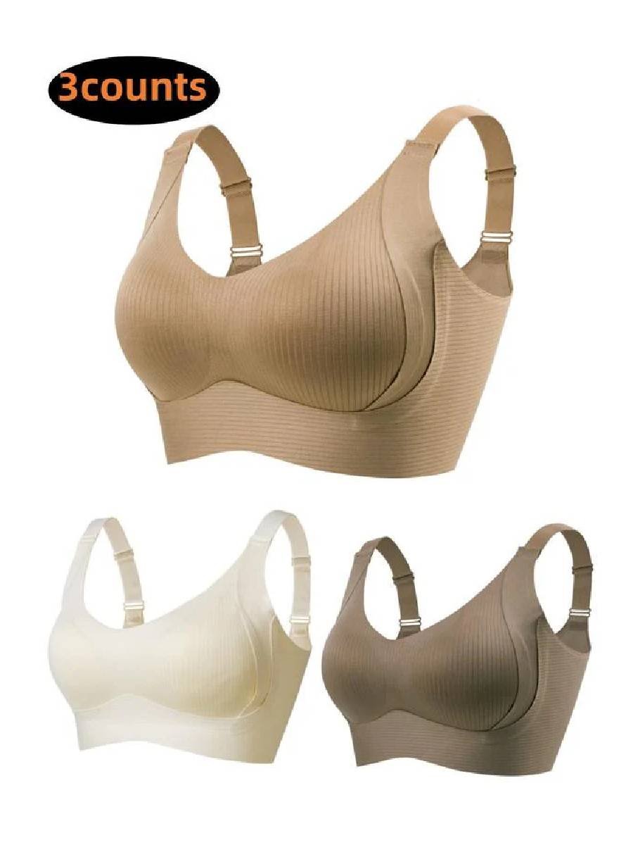 🎁Last Day Buy 1 Get 3 Packs(Each only ￡3.66)🔥Super firming bra | Wire-free push-up bra👍No more sagging breasts