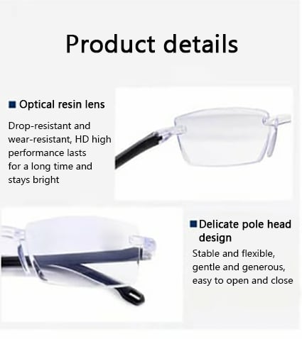🔥BUY 2 GET 2 FREE - (4 PCS & FREE SHIPPING)🔥Color-changing anti-blue light presbyopia glasses