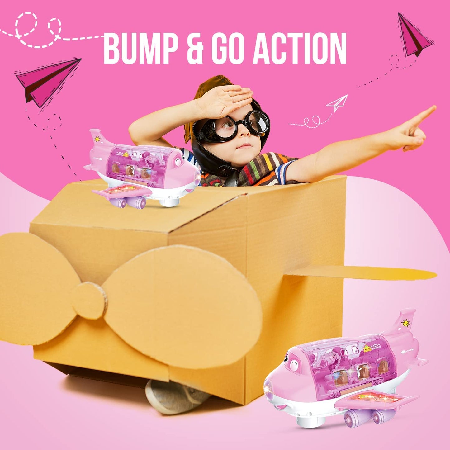 (🎁Hot Sale 49% OFF) 360° Rotating Electric Toy Plane ✈