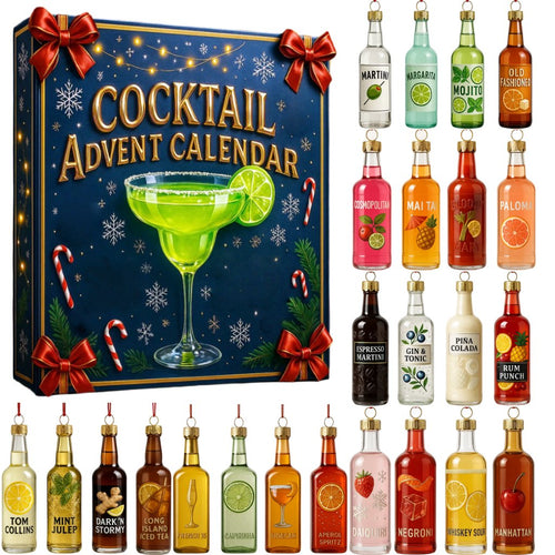 💥 Limited Time Discount 75% OFF🎄2025 Cocktail Advent Calendar