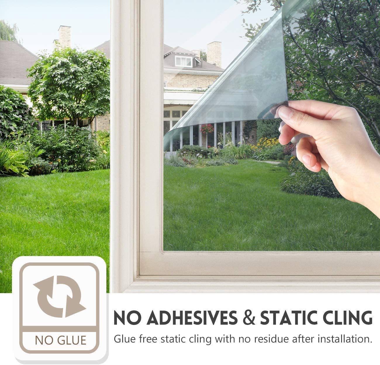 🔥Last Day BUY 2 GET 1 FREE!!💥Privacy Sun Blocking Anti UV Reflective Window Film