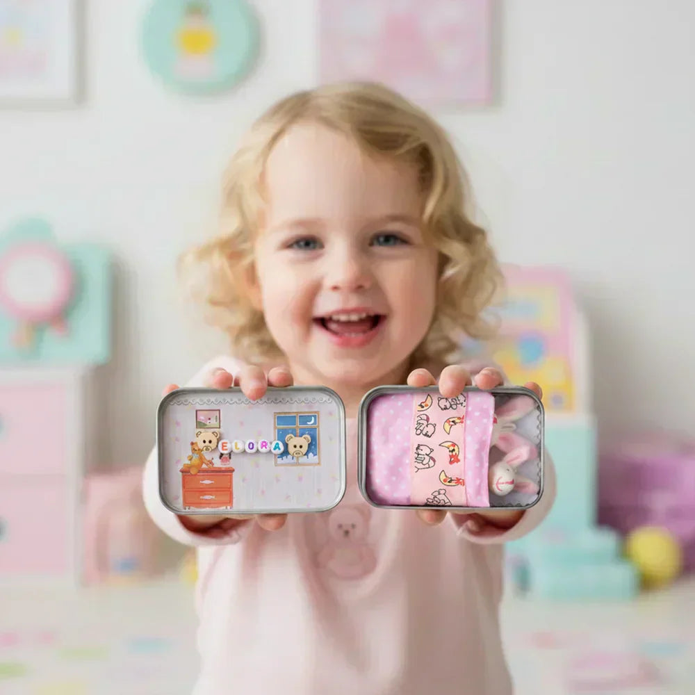 🎉Easter Best Gift 50% OFF🎁🐇Bunny Mummy Tiny Plush Pocket Tin