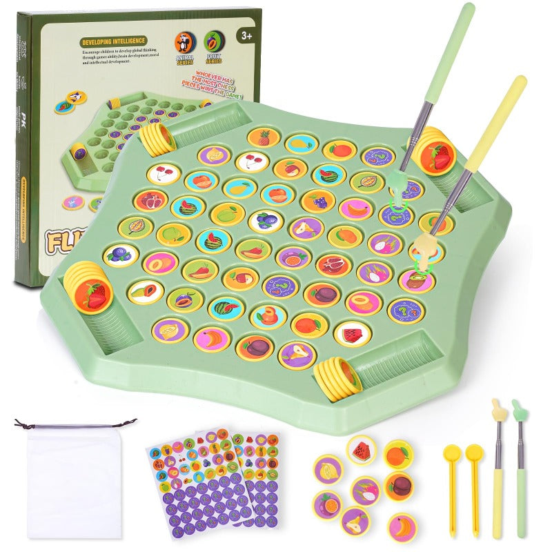 🎁LAST DAY PROMOTION 50% OFF!!⏰Flip-Match Board Game for Kids – DIY Flip Chess Board for Kids