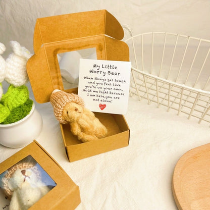🎁Hot Sale ONLY £9.99 TODAY!!🧸✨Little Bear in Box, My Little Worry Bear