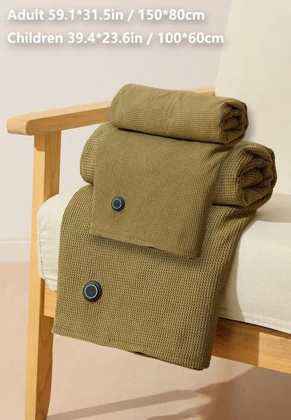 🎅Best Winter Gifts 🔥Portable Heated Shawl – Stay Warm Anywhere, Anytime ( Free Shipping)
