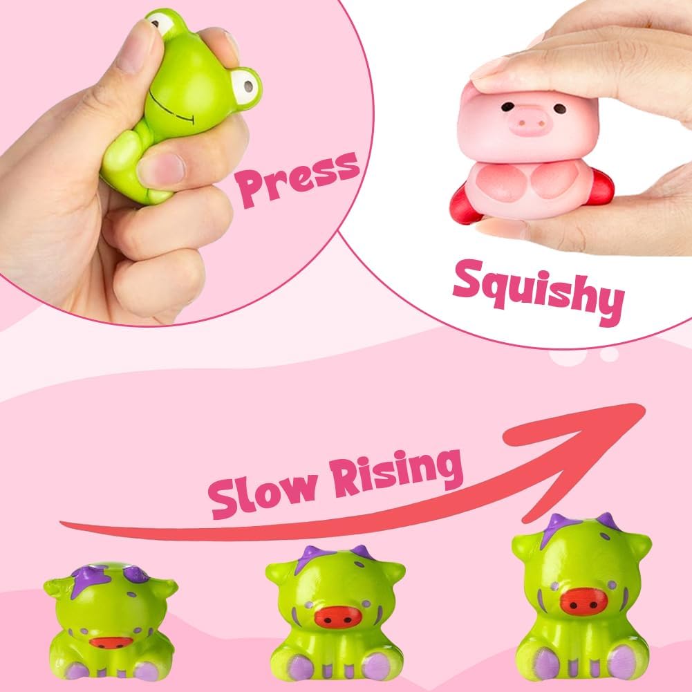 🔥LAST DAY SALE 50% OFF🔥24 PCS Easter Eggs Prefilled Slow Rising Squishy Toys