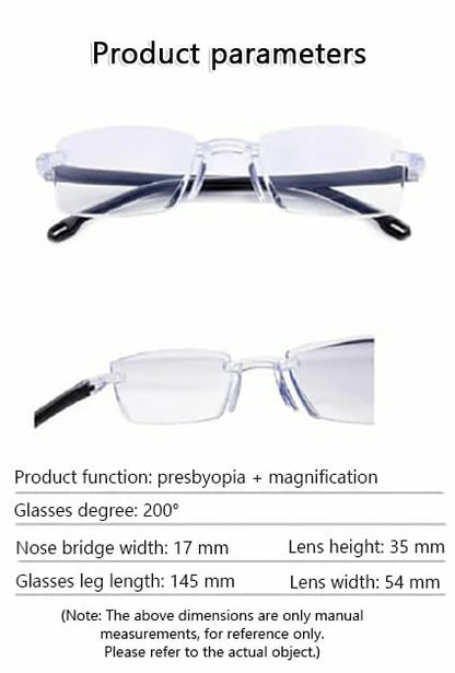 🔥BUY 2 GET 2 FREE - (4 PCS & FREE SHIPPING)🔥Color-changing anti-blue light presbyopia glasses