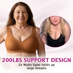 💖LAST DAY SALE 50% OFF💕Comfortable Wireless Full Coverage Jelly Smoothing Bra