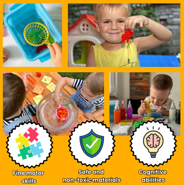 🎁Hot Sale 50% OFF💥Magic Water ELF, Children Handmade Aqua Gel Sensory Toy Set