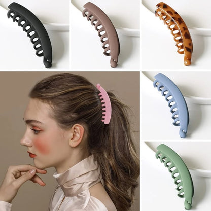 Vertical Hairpin Ponytail Hair Accessory Banana Clip