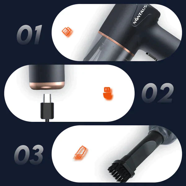 End-of-Season Sale😍49%OFF🏆Blow, Vacuum, Inflate - Cordless Vacuum Cleaner for Home and Car
