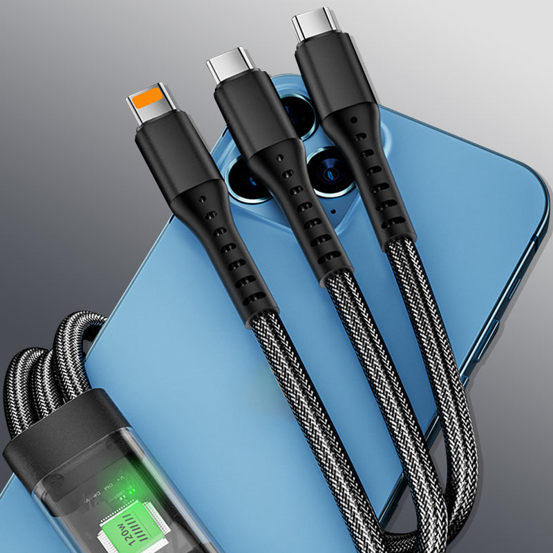 🔥100W 3-in-1 Fast Charging Cable🔥