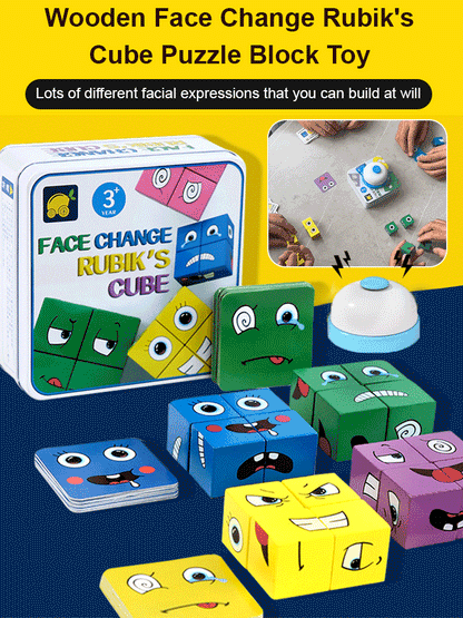 Hot Sale 63% OFF🎁5D Puzzle Educational Faces Changing Family Game🧩