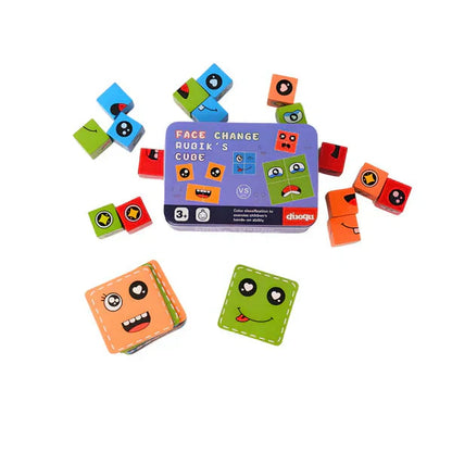 Hot Sale 63% OFF🎁5D Puzzle Educational Faces Changing Family Game🧩