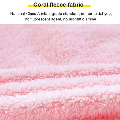 🔥LAST DAY ONLY 50% OFF🔥Women's Solid Color Coral Fleece Bathrobe