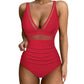 🏖️ Summer Sale 54% OFF🏝️Sexy Mesh Tummy Control Swimsuit