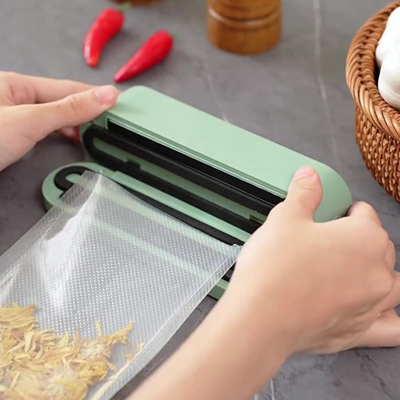 🥗 Keep Your Food Fresh ✨Mini Wireless Vacuum Sealer