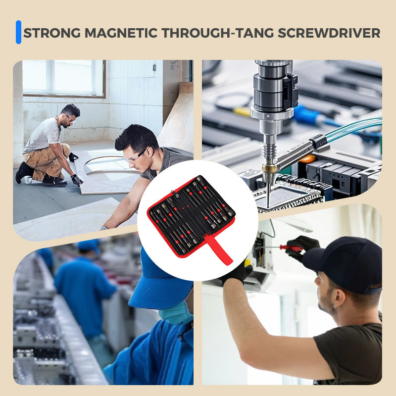🔥New Hot Selling❤️‍🔥 16PCS Portable Durable Magnetic Screwdriver Set