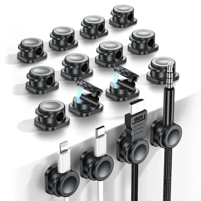 Multipurpose Magnetic Cable Clips