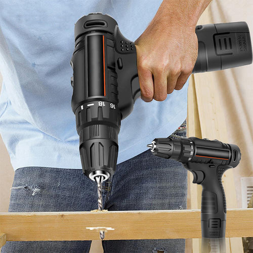 ⚡Limited time 50% OFF-Electric Cordless Drill with Battery ＆ Charger🚀Free shipping🚀