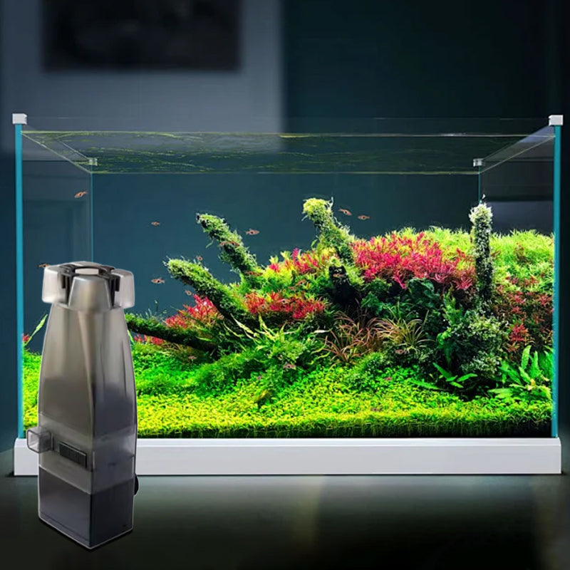 🐟Aquarium surface skimmer：✨no more oil film/biofilm/protein