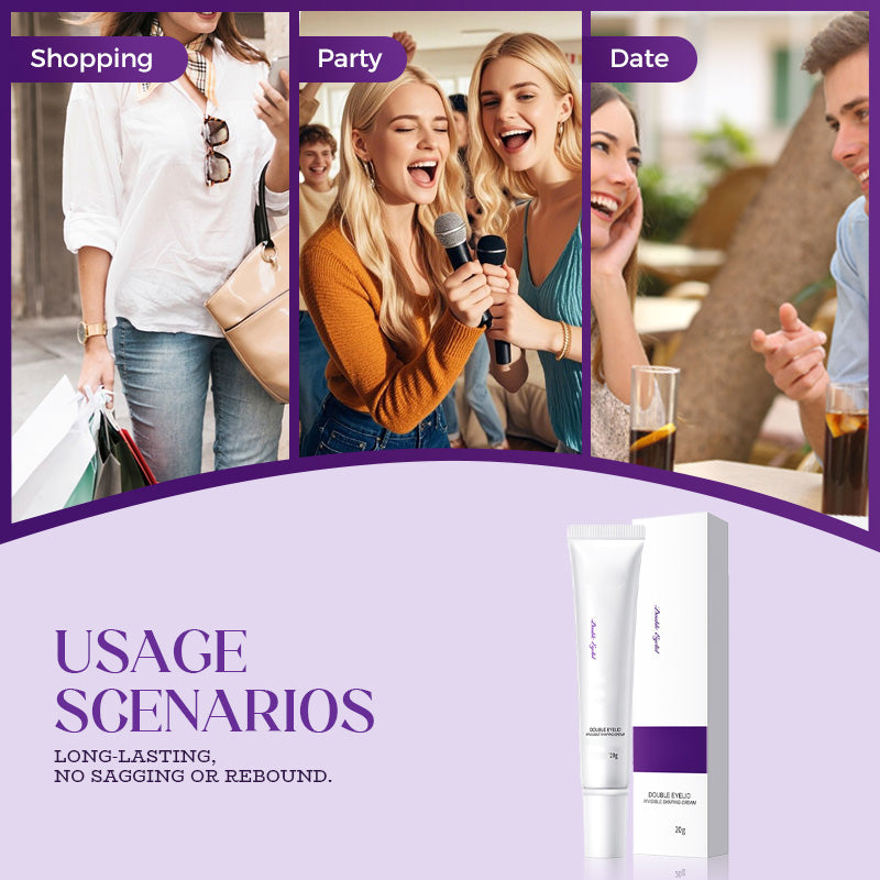 🎁Last Day Buy 1 Get 1 Free⏳Long Lasting & Invisible Double Eyelid Styling Cream