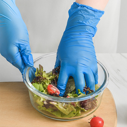 🔥Hot Sale 50% OFF⏳100PCS Food-Grade Disposable Nitrile Gloves