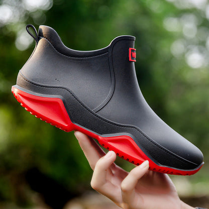 Waterproof Non-Slip Ankle Rain Boots