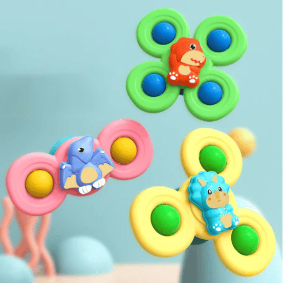 🔥Hot sale 60% OFF🔥Suction Cup baby Spinner Toys