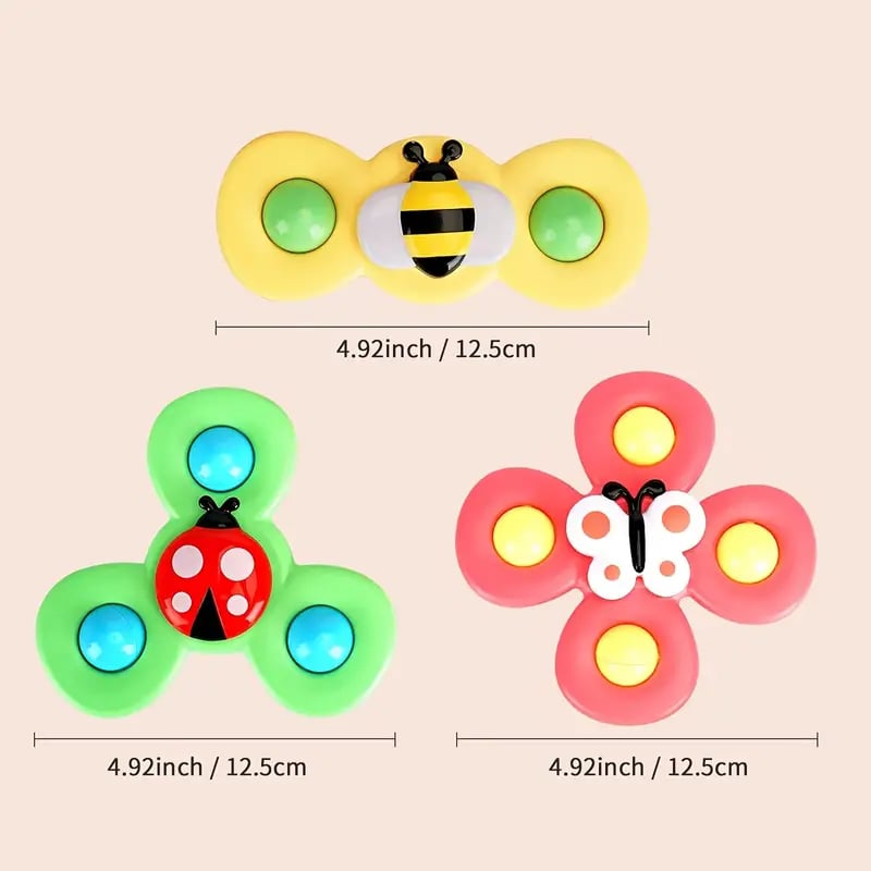 🔥Hot sale 60% OFF🔥Suction Cup baby Spinner Toys