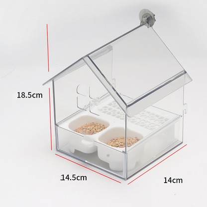 🌟 Shopping Frenzy: Entire Store 50% OFF🔥Pull-Out External Parrot Feeder