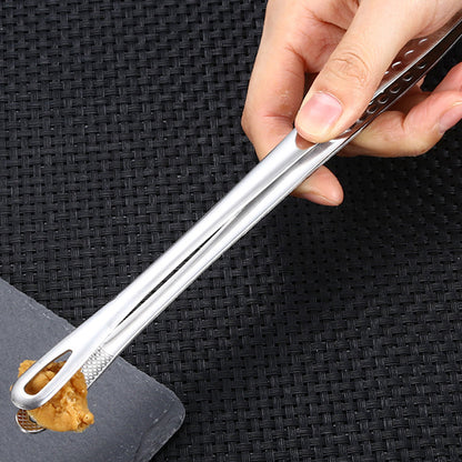 28cm Super Long Stainless Steel Grill Tongs