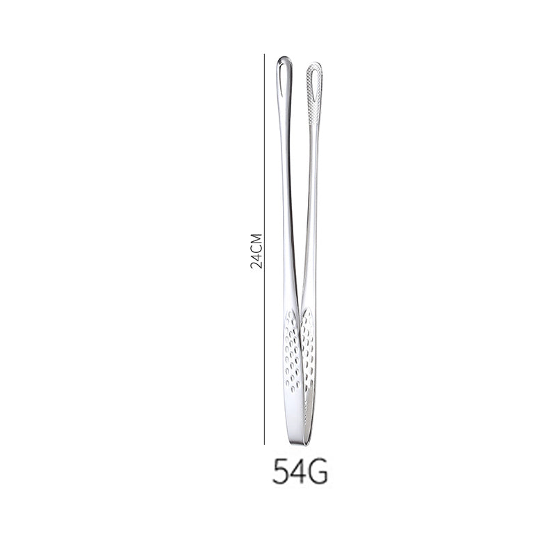 28cm Super Long Stainless Steel Grill Tongs