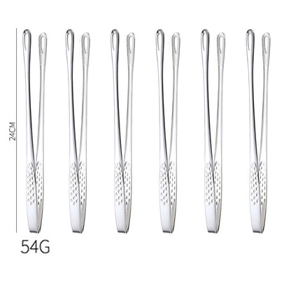 28cm Super Long Stainless Steel Grill Tongs