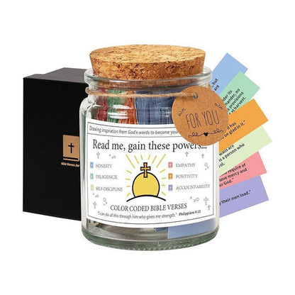 ✨Christmas  Sale 49% OFF⏰✝️Bible Verses Jar