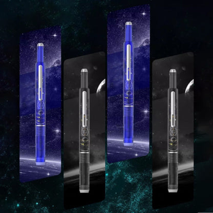 Quick-Dry Retractable Fountain Pen