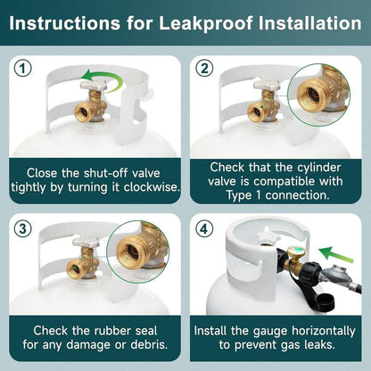 Propane Level Indicator for 5-20lb Tanks