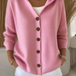 🎉This week's Special Sales - 50% OFF✨Women Cotton Plain Long Sleeve Comfy Casual Cardigan