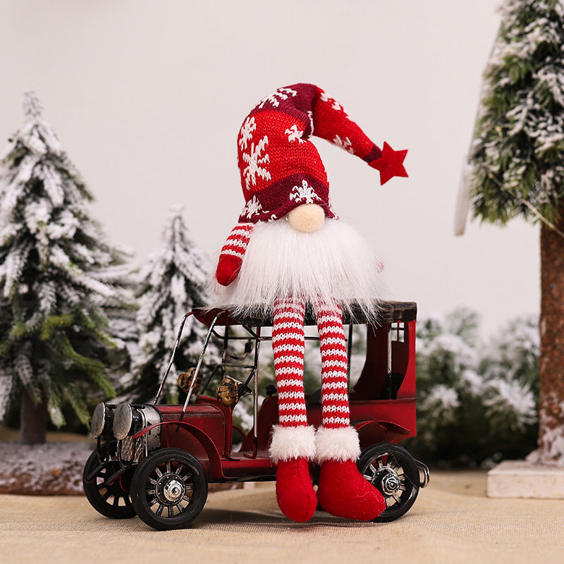 Mega Sale 60% OFF🥳 Faceless Christmas Gnome Doll Lights Hanging Ornament