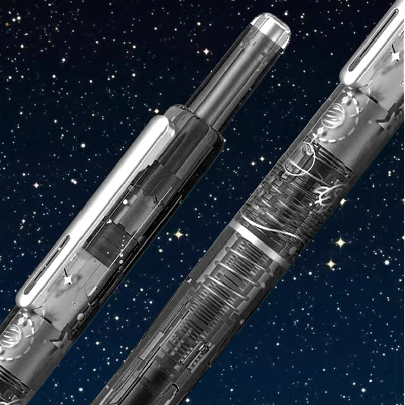 Quick-Dry Retractable Fountain Pen