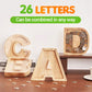 Wooden Letters Coin Bank