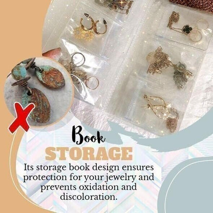 🔥While Supplies Last 40% OFF!🎉 TRANSPARENT JEWELLERY STORAGE BOOK SET